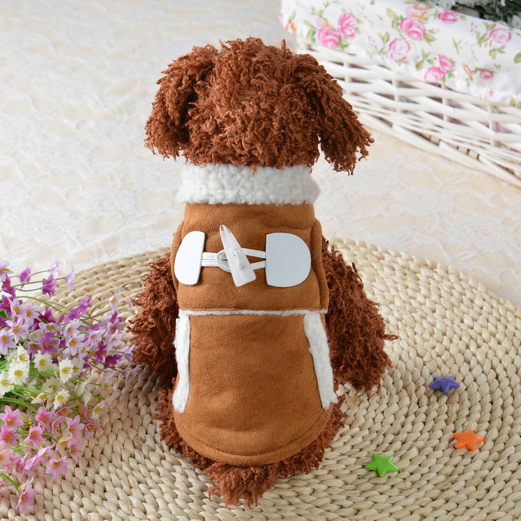 Cat Thickened Clothes Vest