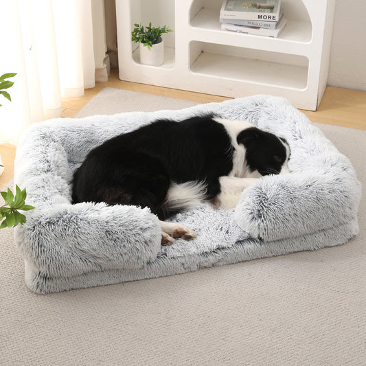 Plush Round Bed