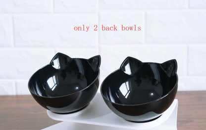 New Inclined Cat Pet Bowl