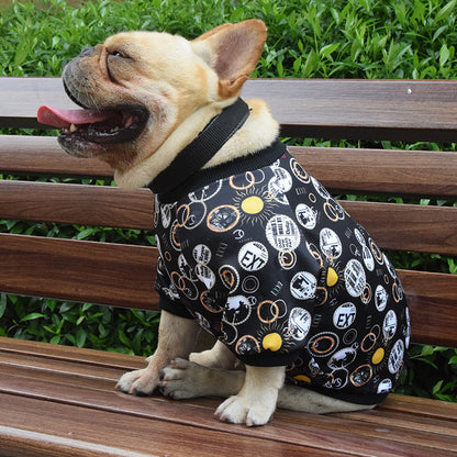 Printed Spring And Autumn Pet Clothes