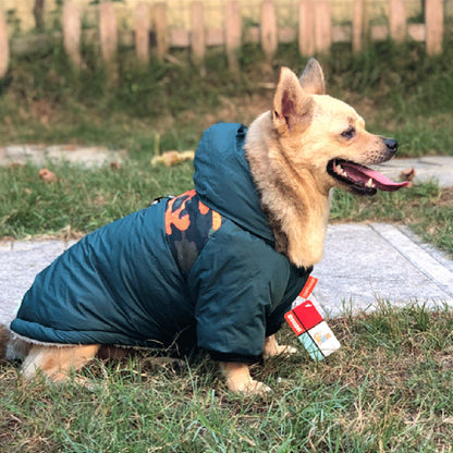 Warm Coat Traction Rope Clothes for Dogs