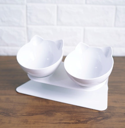 New Inclined Cat Pet Bowl