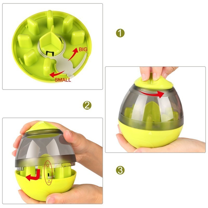 Dog Food Balls Tumbler Feeder