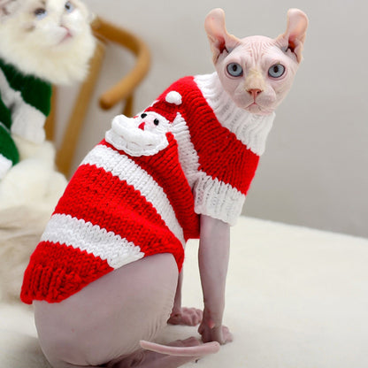 Cat Warm Sweatert Cat Clothes