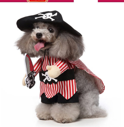 Halloween Christmas Dress Up Pet Outfit