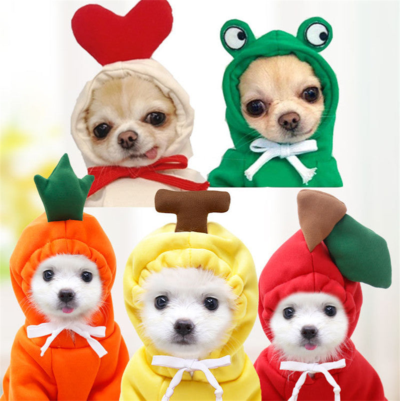 Cute Fruit Clothes For Small Dogs