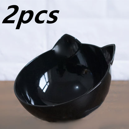 New Inclined Cat Pet Bowl