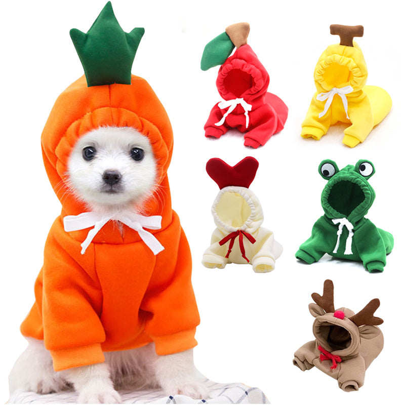 Cute Fruit Clothes For Small Dogs