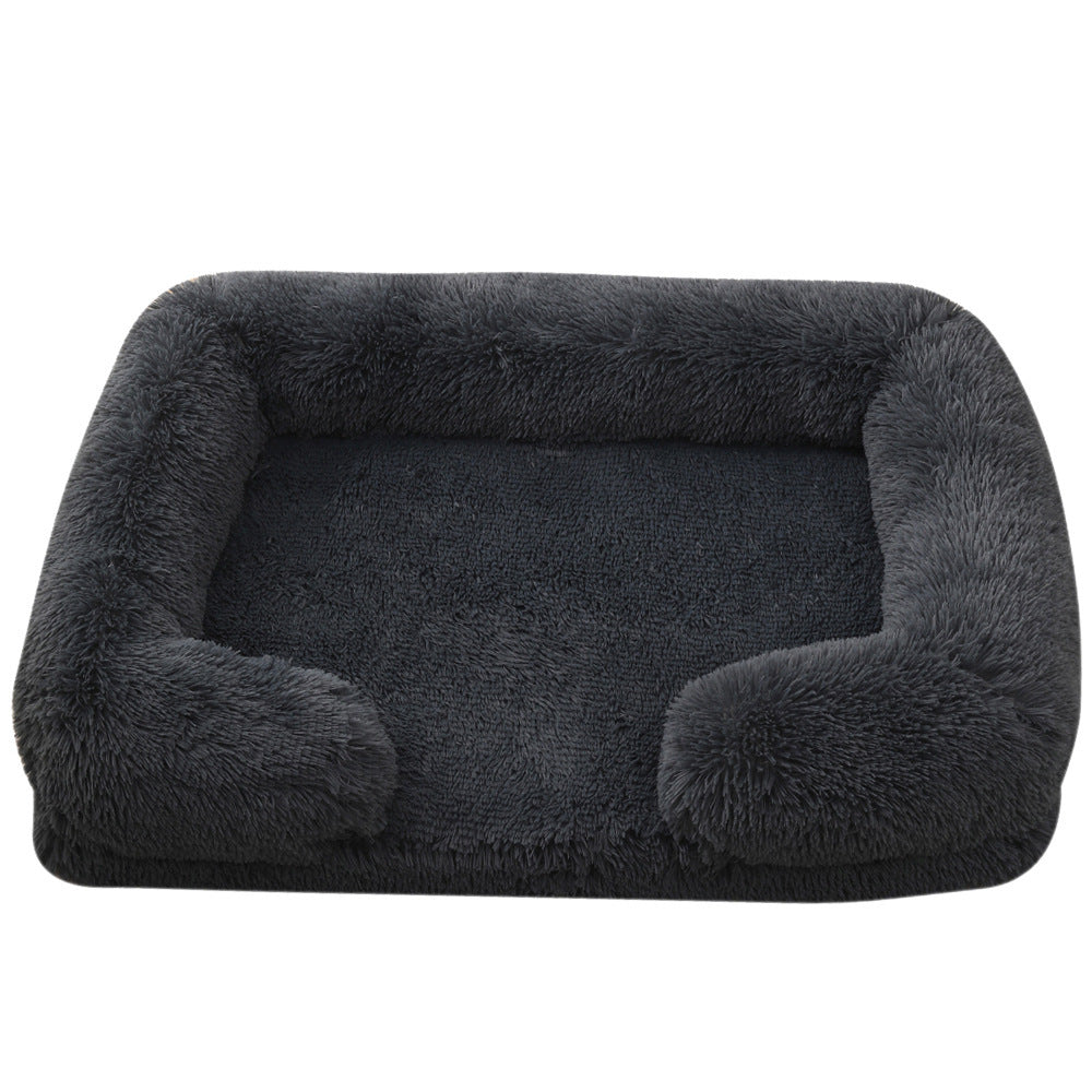 Plush Round Bed