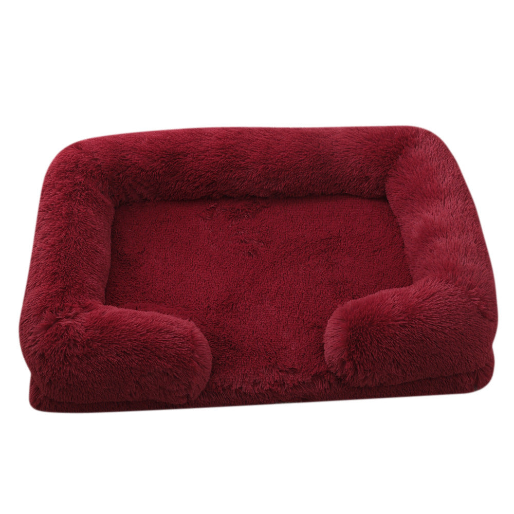 Plush Round Bed