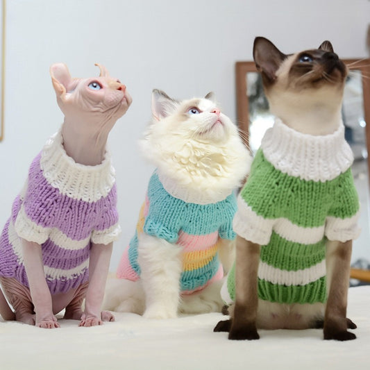 Cat Warm Sweatert Cat Clothes