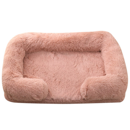 Plush Round Bed