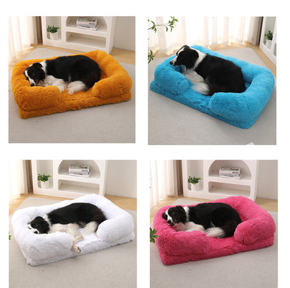 Plush Round Bed